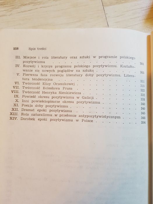 Książka: Historia literatury polskiej w zarysie, tom 1 i 2