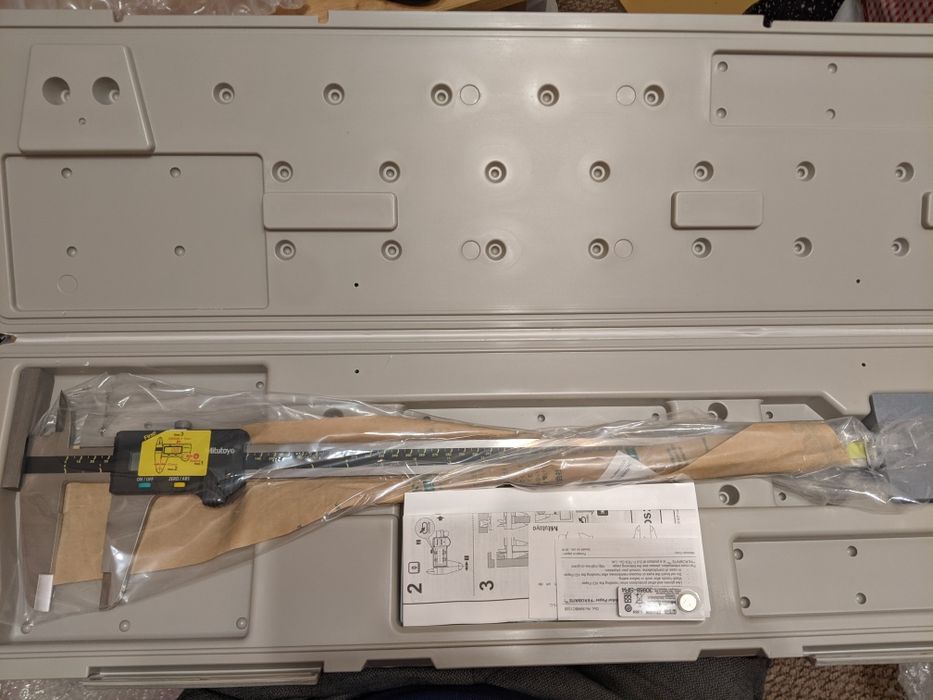 Mitutoyo 450мм штангенциркуль 0.01мм електронний цифровий