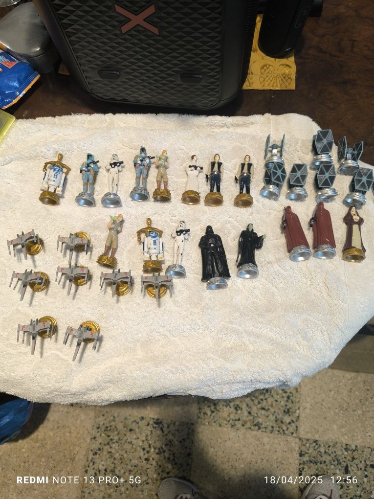 Figuras xadrez star wars Lucas film