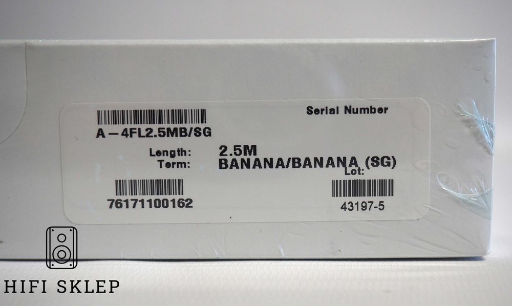 Nordost 4 FLAT- Kabel głośnikowy - 2x2,5M/WYPRZEDAŻ !!!