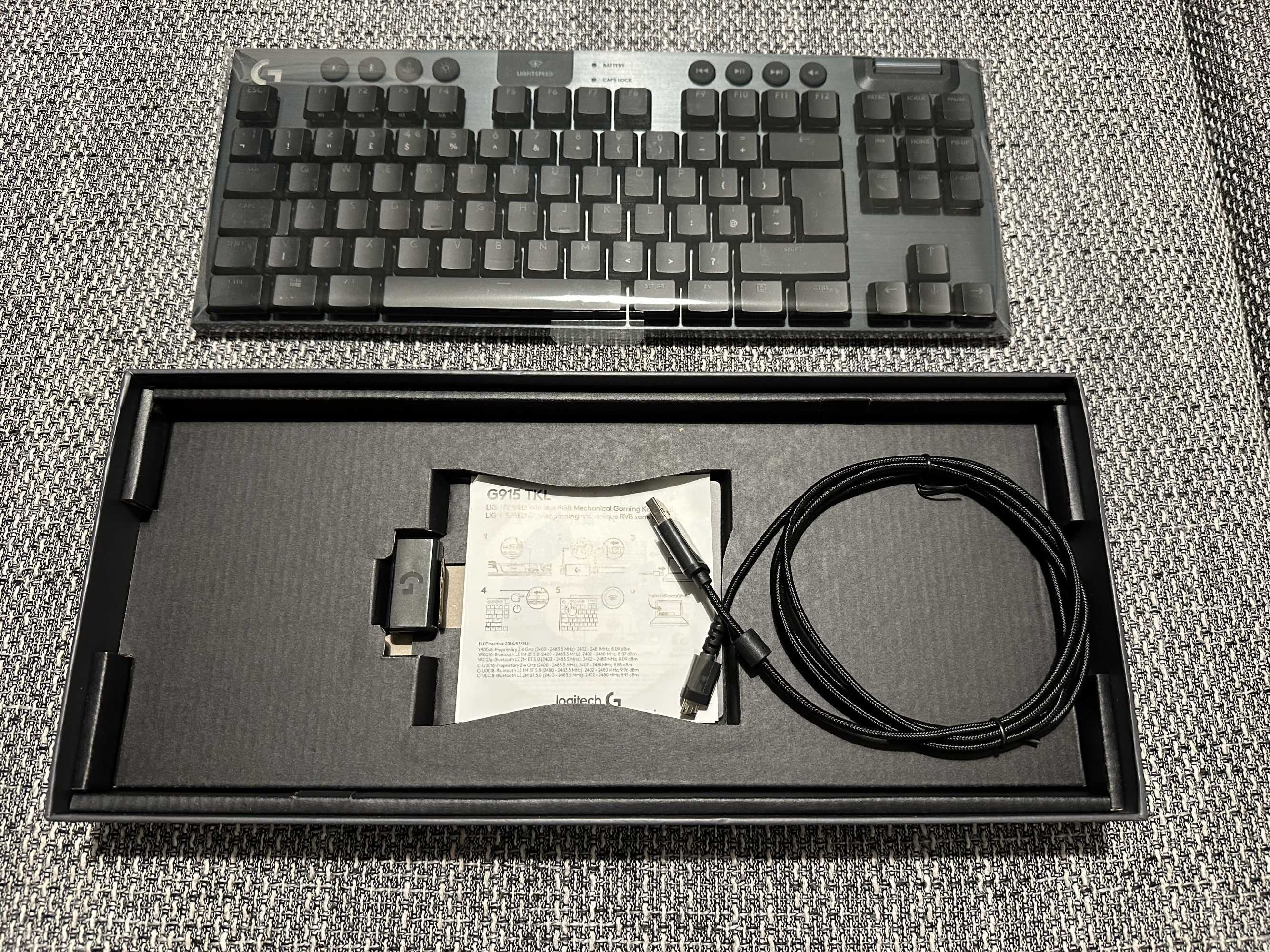 Klawiatura Logitech G915 TKL Clicky UK