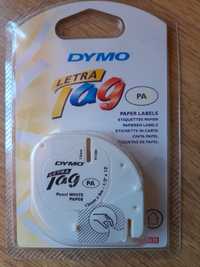 Dymo Tag rolo etiqueta branca 12x4