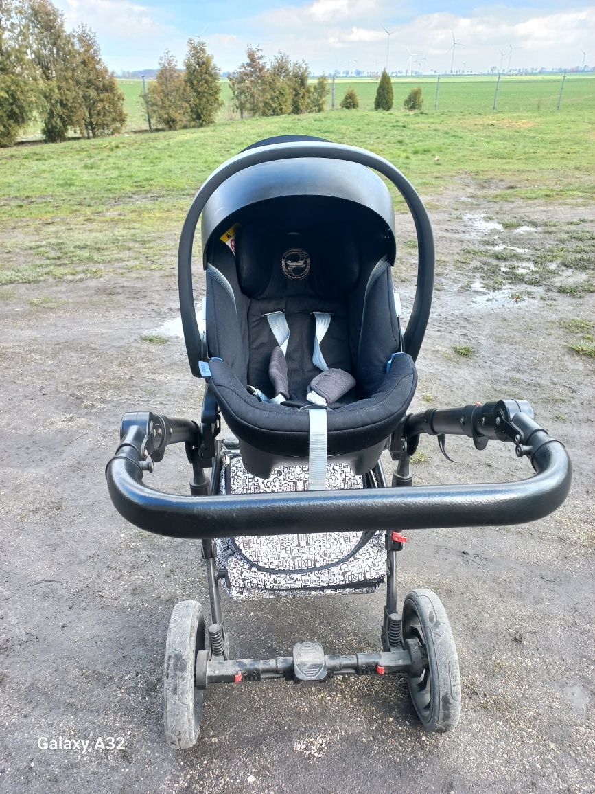 Wózek 2w1 anex sport + fotelik cybex aton 5