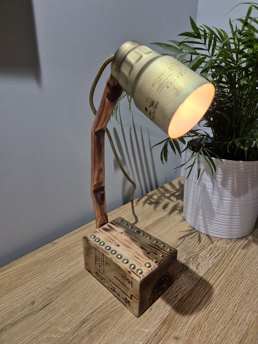 Lampka własnej roboty z filtra