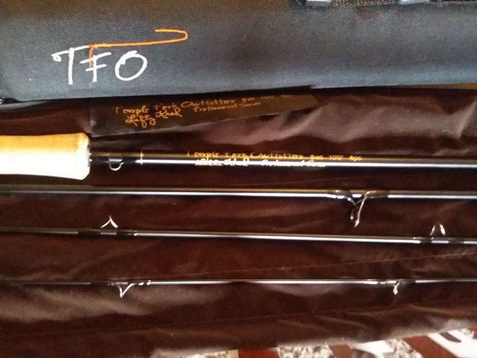 Cana pesca pluma TFO