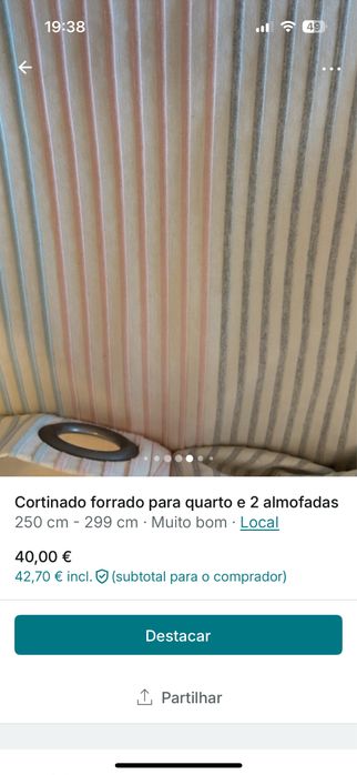 Cortinados  forrados