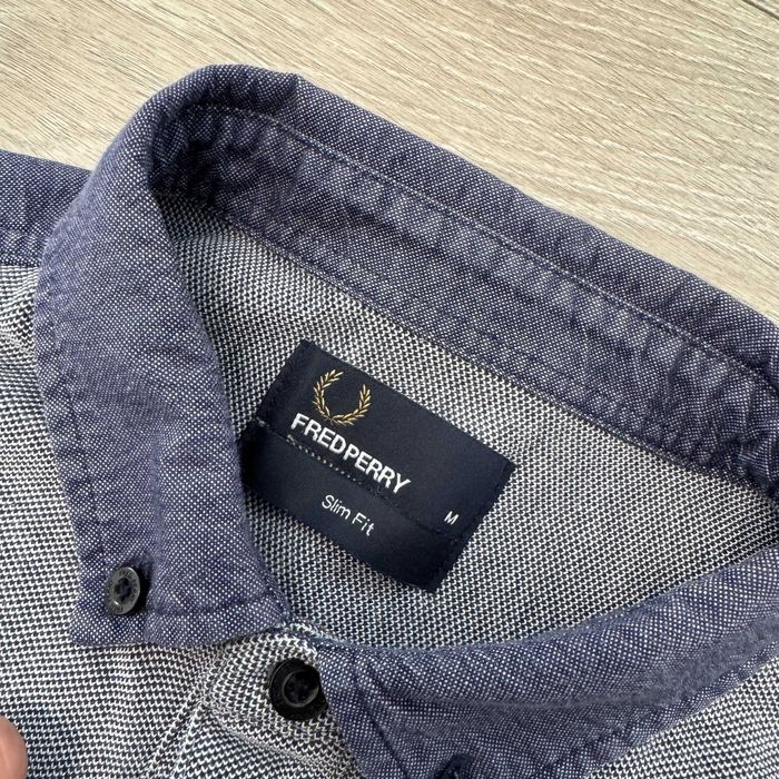 Cтильна Футболка Поло Фред Перрі Fred Perry Pocket, Розмір М