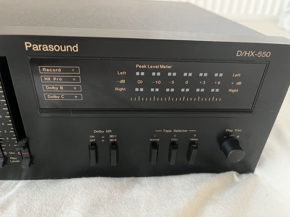 Deck Parasound D/HX-550 Unikat!