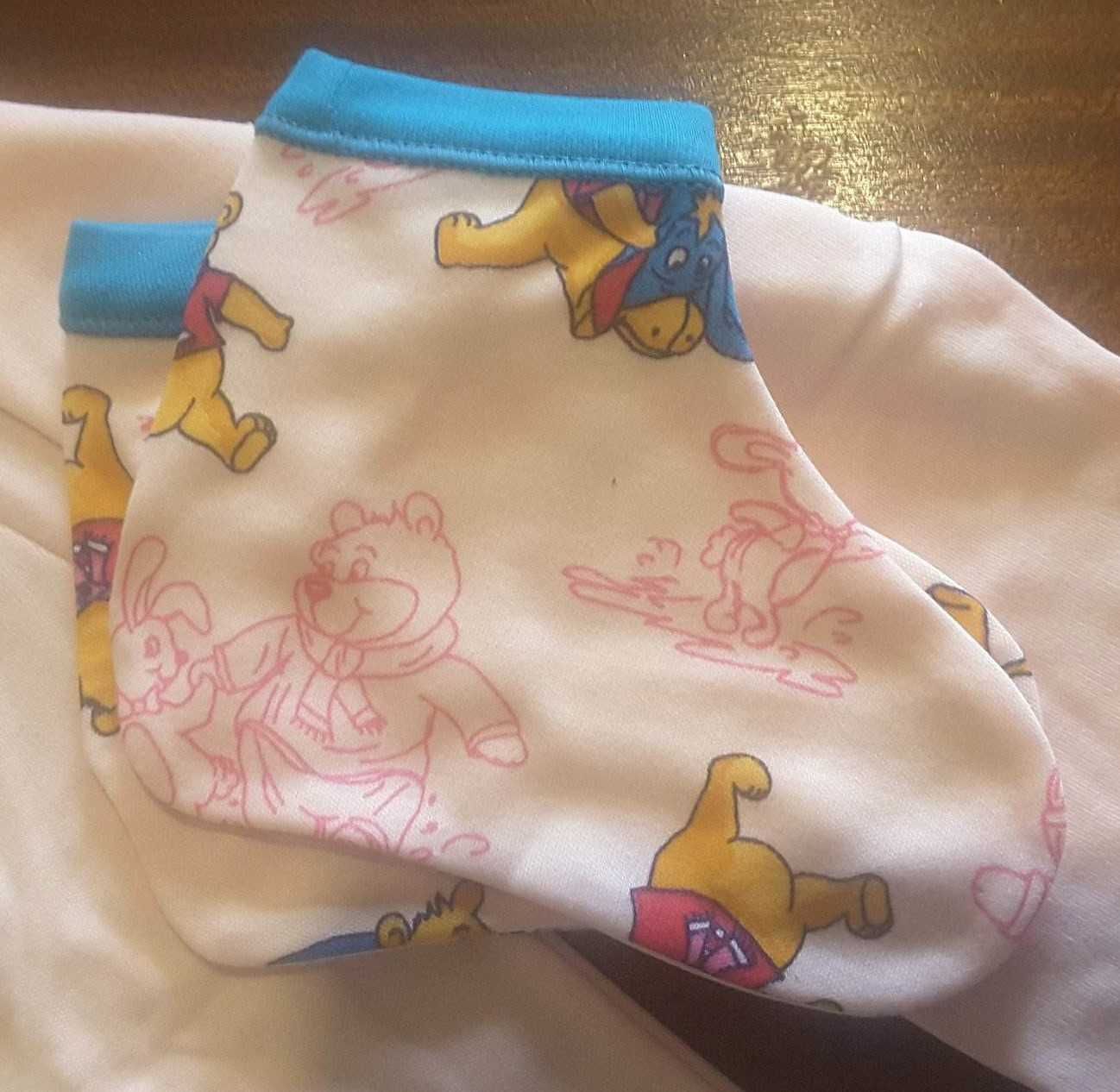 Pijama de Criança Cardado Winnie the Pooh/MPB (NOVO!) - 10 Anos