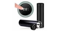 Kubek Termiczny Termos 500ml Smart Led Czarny Nowy