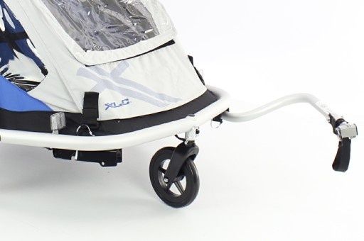 XLC croozer Przyczepka rowerowa dla 2 dzieci DUO 3w1 +wózek+ jogger