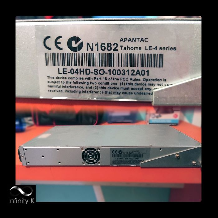 LE-4HD Multiviewer HD-SDI de 4 IN c/ extensor CATx da Apantac