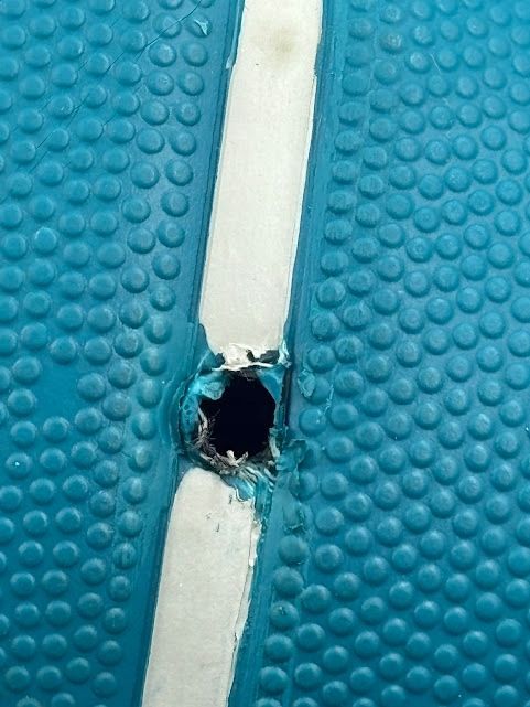 uszkodzony piłka do koszykówki wilson drv plus vibe blue r. 7 opis