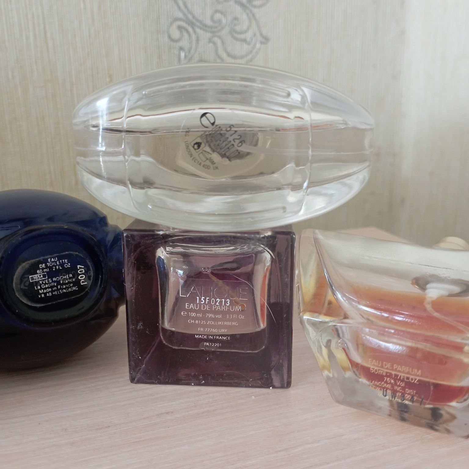 Парфуми Versace, Gucci, lalique, Estée Lauder, Mary Kay, Yves Rocher