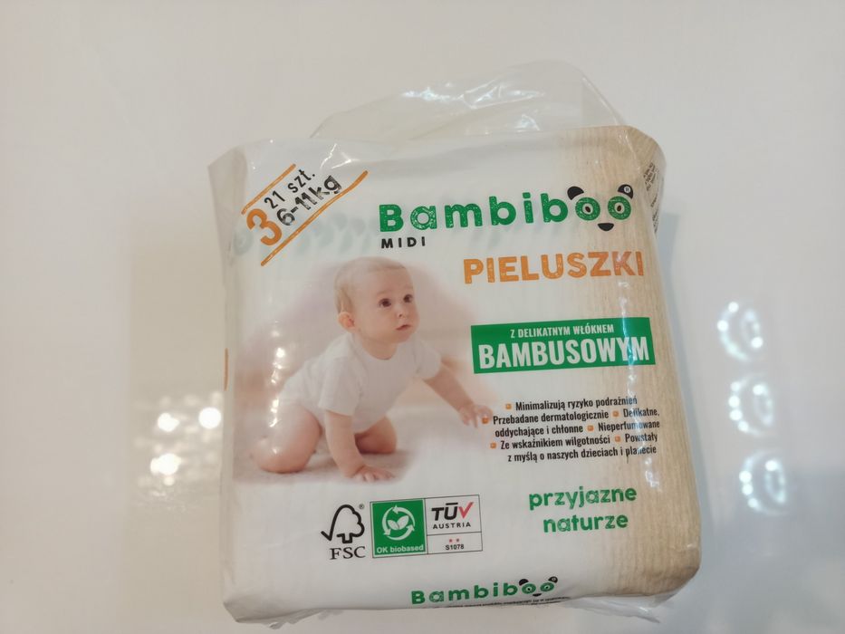 Pieluszki Bambiboo 3 - pampersy