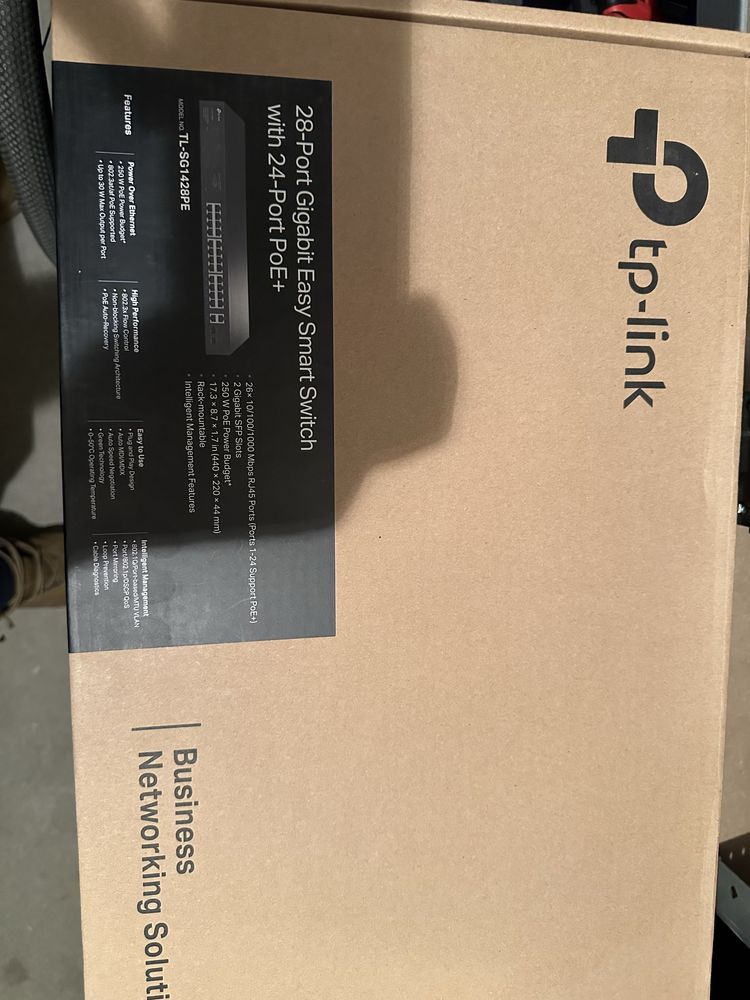 Switch TP-Link tl sg1428pe