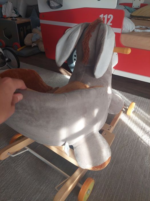 Balancé peluche burro