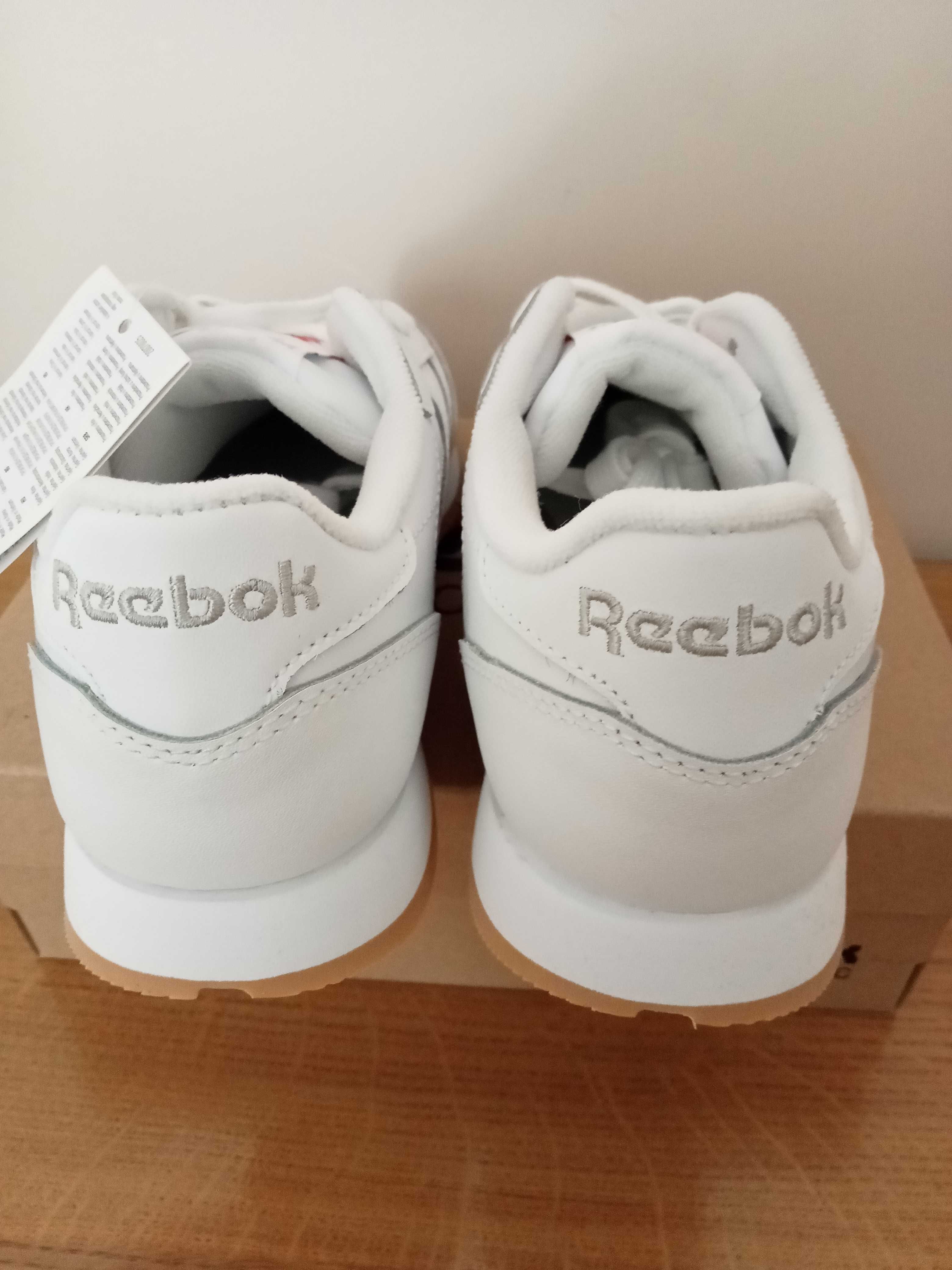 Sneakersy buty sportowe Reebok CL Leather Mu 34,5