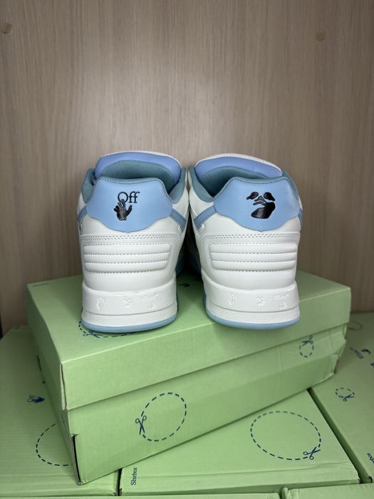 Кросівки Off-White | Out Of Office / оф вайт white/blue