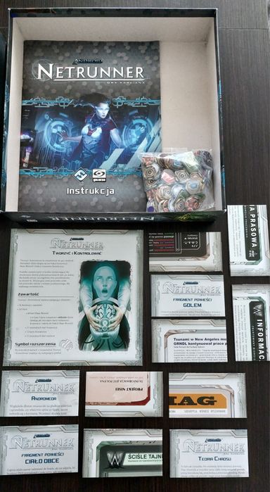 Android: Netrunner LCG komplet PL