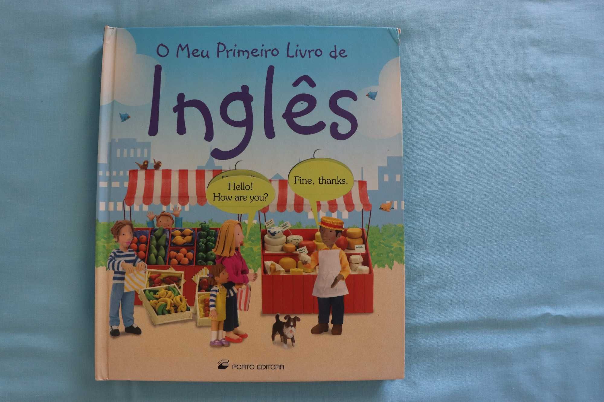 Conjunto de livros infantis, ideais para o ensino de Inglês!