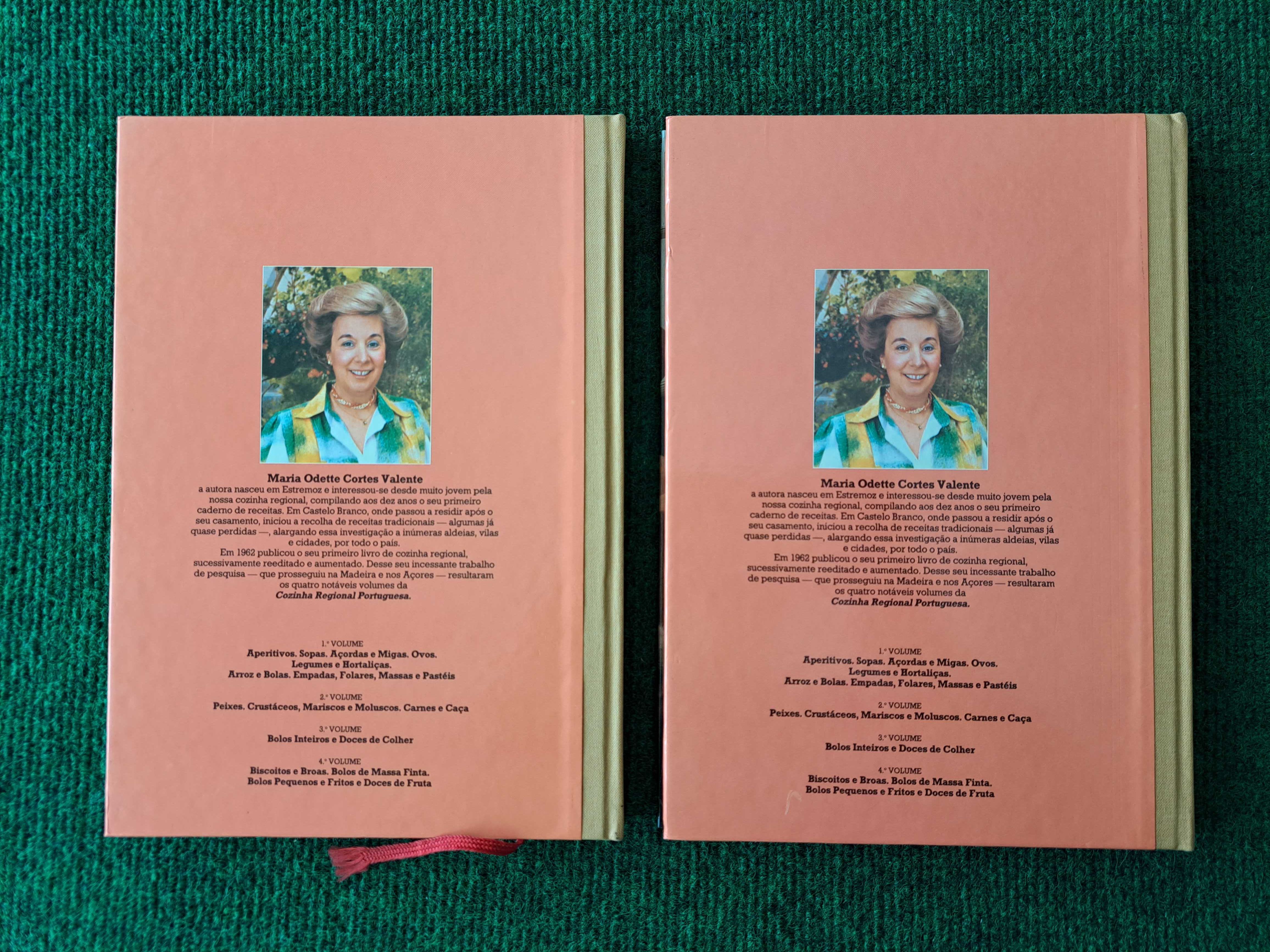 Cozinha Regional Portuguesa - Vols. 1 e 3 - M. Odete Cortes Valente