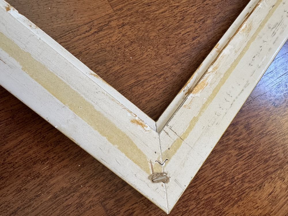 Moldura dourada antiga 60x49,5cm