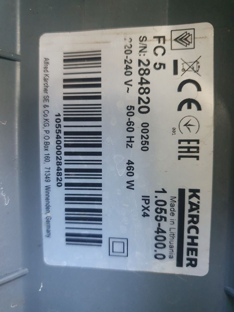 Mop elektryczny Karcher SC 5 , zestaw 2szt.
