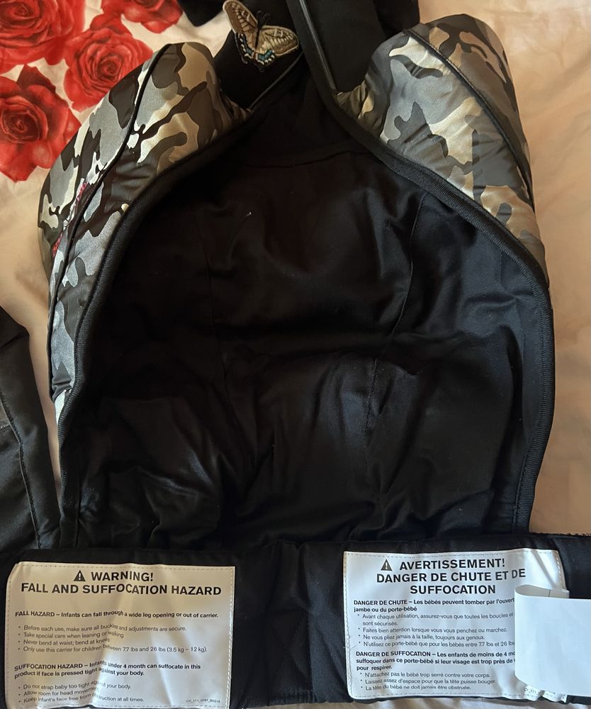 Переноска слінг кенгуру Cybex Platinum Yemaya Butterfly