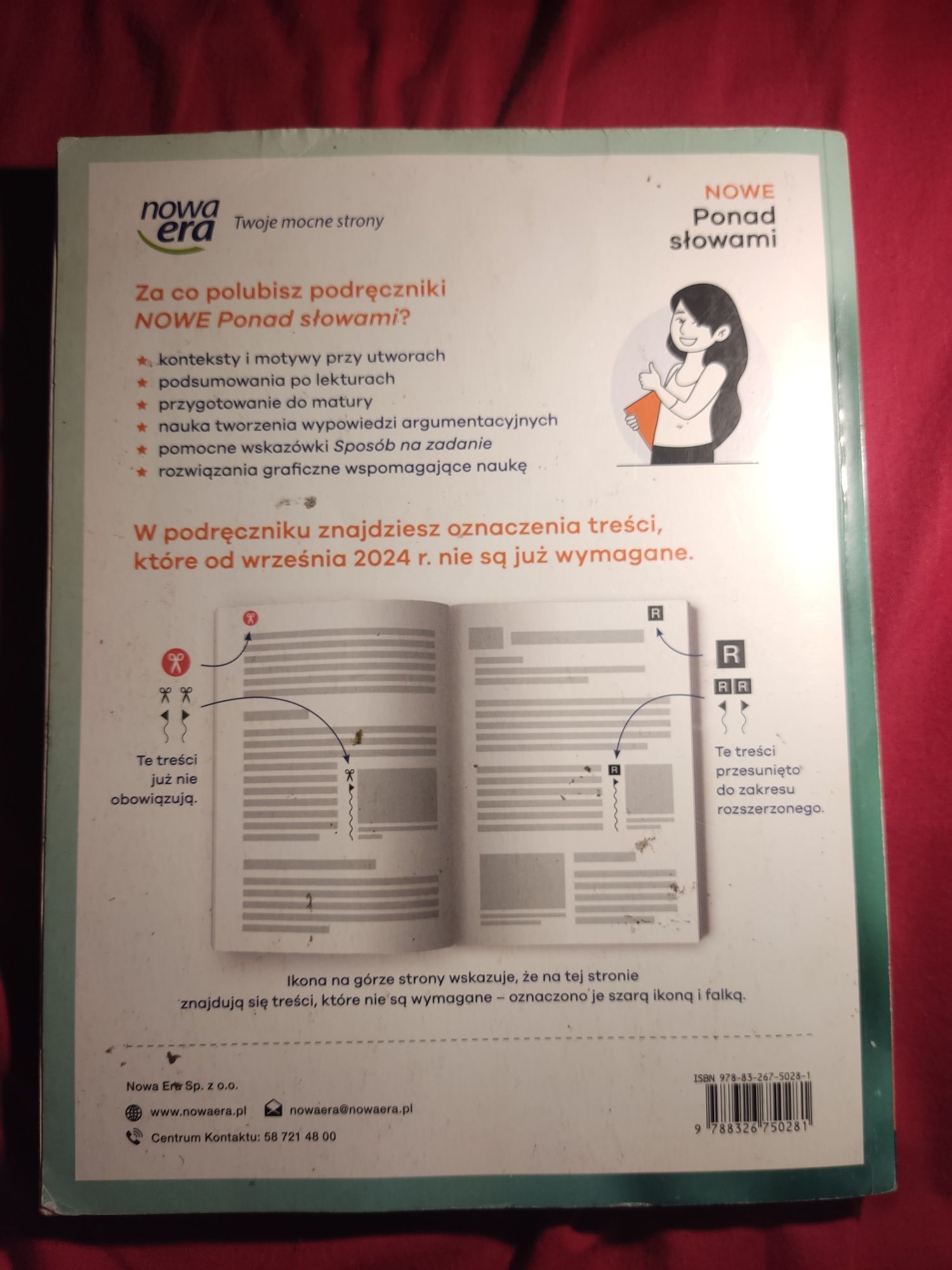 "Nowe ponad słowami" język polski zakres podstawowy i rozszerzony