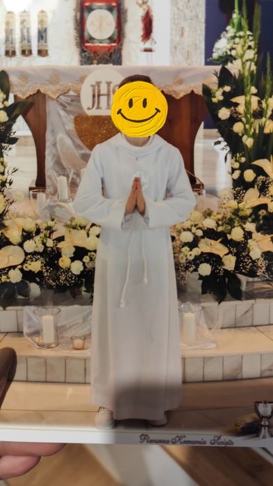 Alba komunijna  dla chłopca