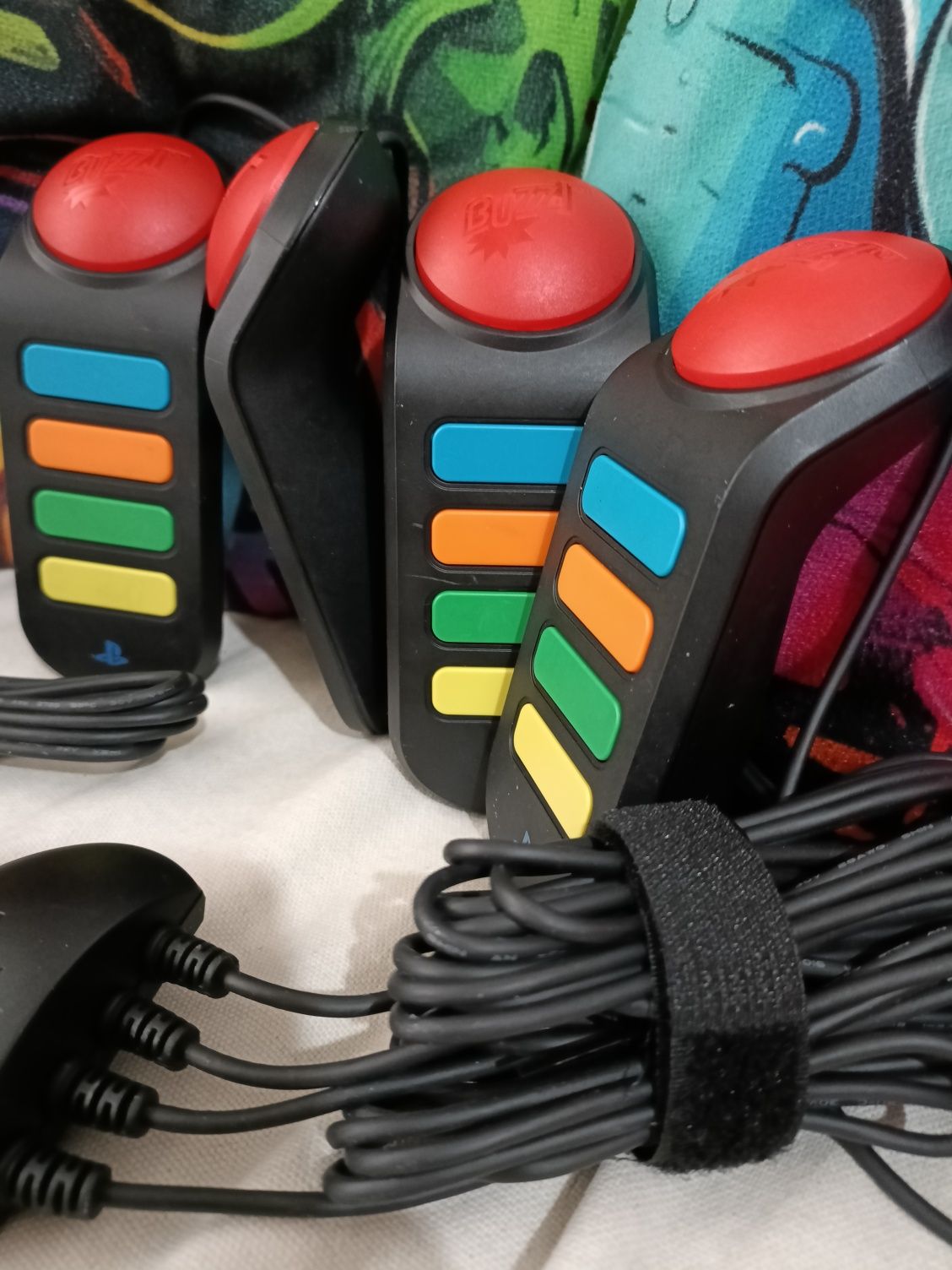 Comandos originais BUZZ PlayStation 2 e 3