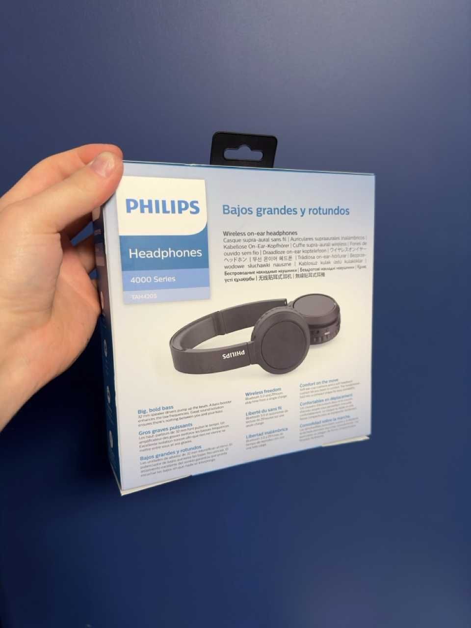Słuchawki Bluetooth PHILIPS Series 4000 - NOWE Model: TAH4205