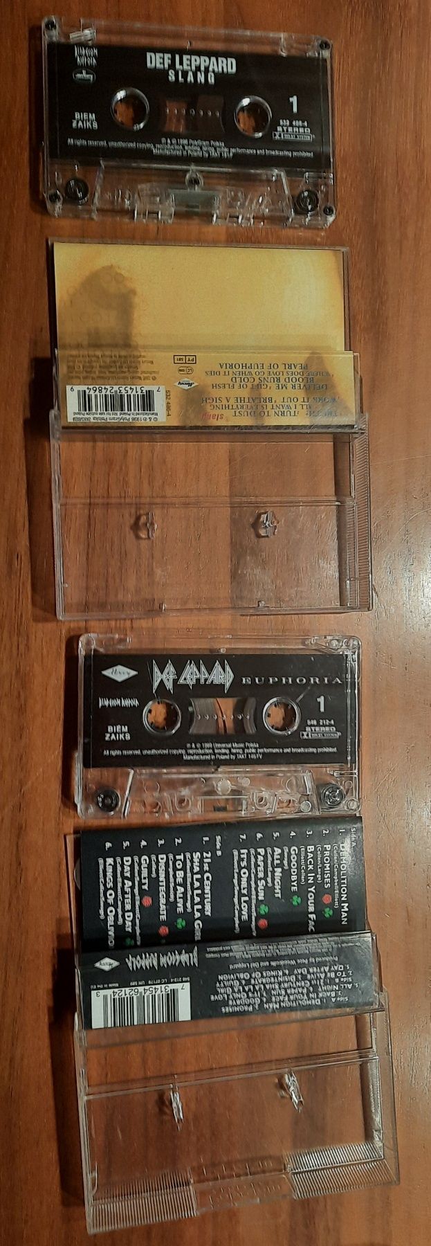 2 kasety Def Leppard