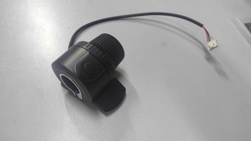 Курок газу з кнопкою включення до електросамокату Kugoo Kirin G2/G3/G4