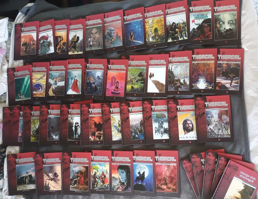 Thorgal Cała kolekcja do 2015 bardzo dobry stan