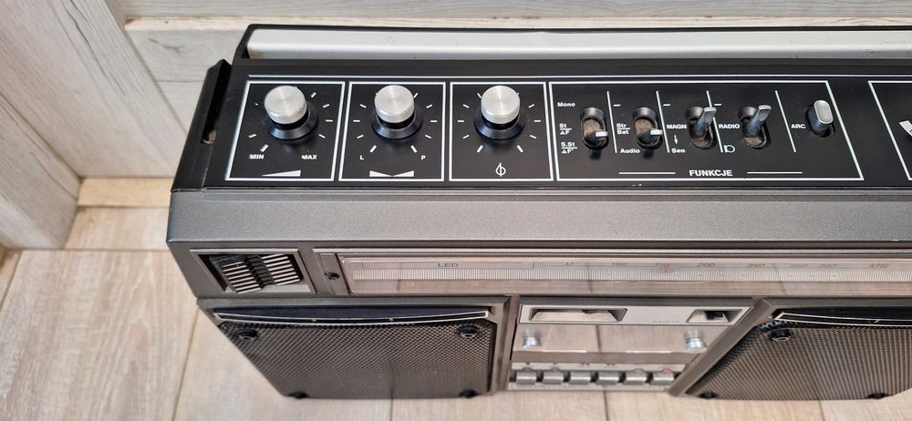 Radiomagnetofon Unitra RMS 404 ! IDEALNY STAN ! Przestrojone ! OKAZJA