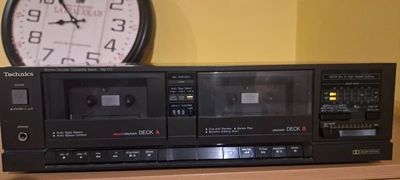 Leitor Cassetes Technics Hi-fi RS-T11