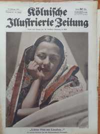 German MAGAZINE Kölnische Illustrierte Zeitung 18 februar 1937 namero