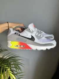 Męskie buty Nike air max 90 46 30cm szare białe