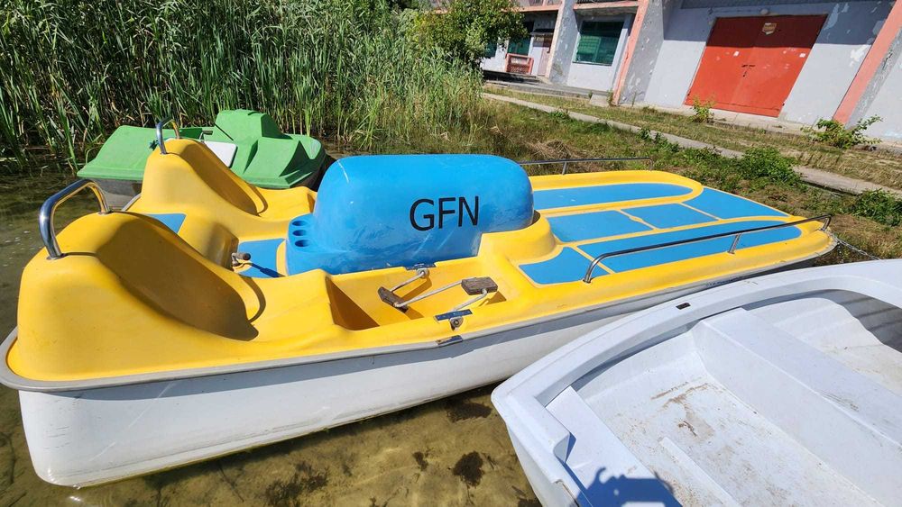 Rower wodny 6 osobowy duży platforma wypoczynek na ryby