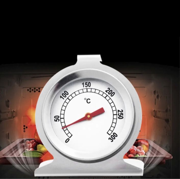 Кухонний термометр для духовки з нержавіючої сталі