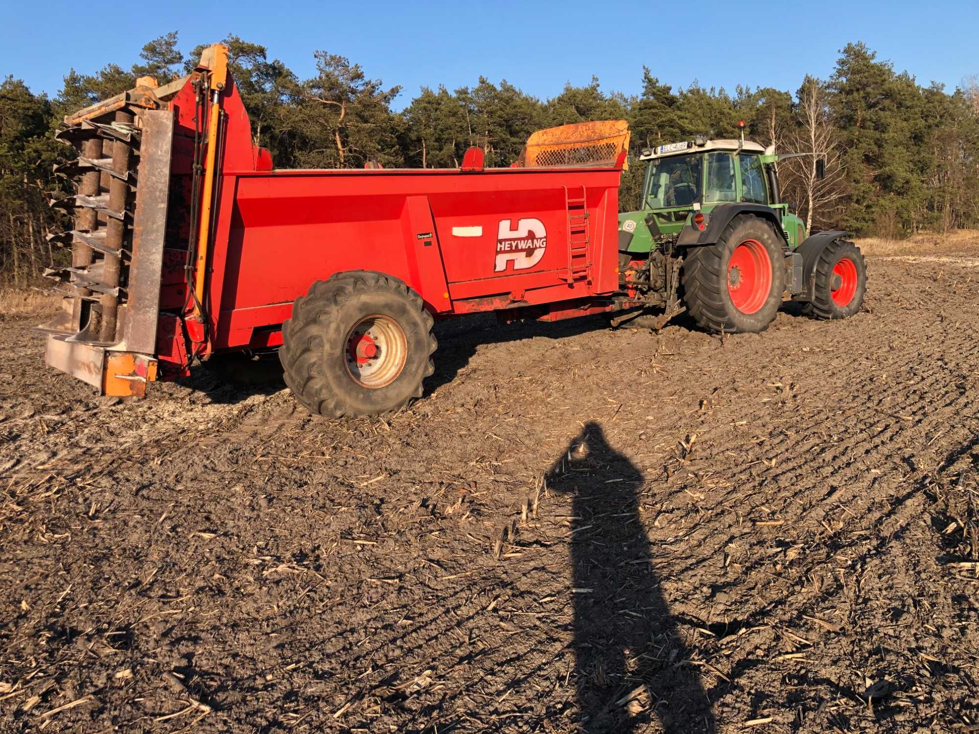 Rozrzutnik obornika Heywang 1EB 160 H