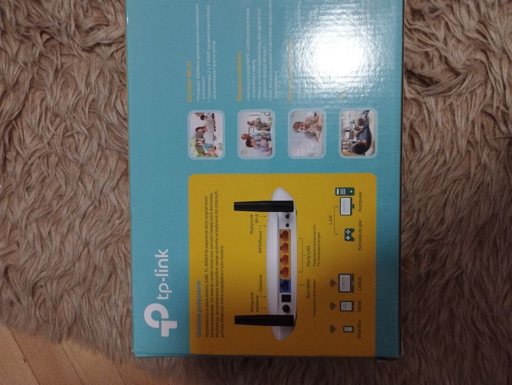 Router bezprzewodowy plus kamera