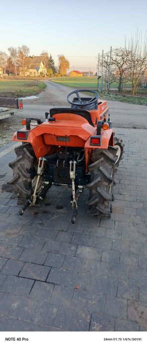 Traktorek ogrodowy Kubota Bultra b-14#4x4#dizel#hydraulika