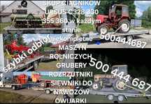Skup Ciągników I maszyn rolniczych cała Polska