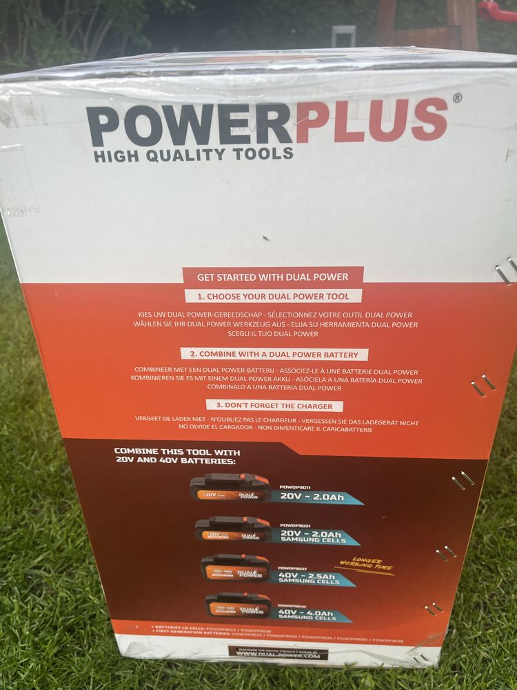 Opryskiwacz akumulatorowe PowerPlus 16 l z bateria i ladowarka