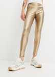 B.P.C legginsy złote metaliczne termiczne r.44/46