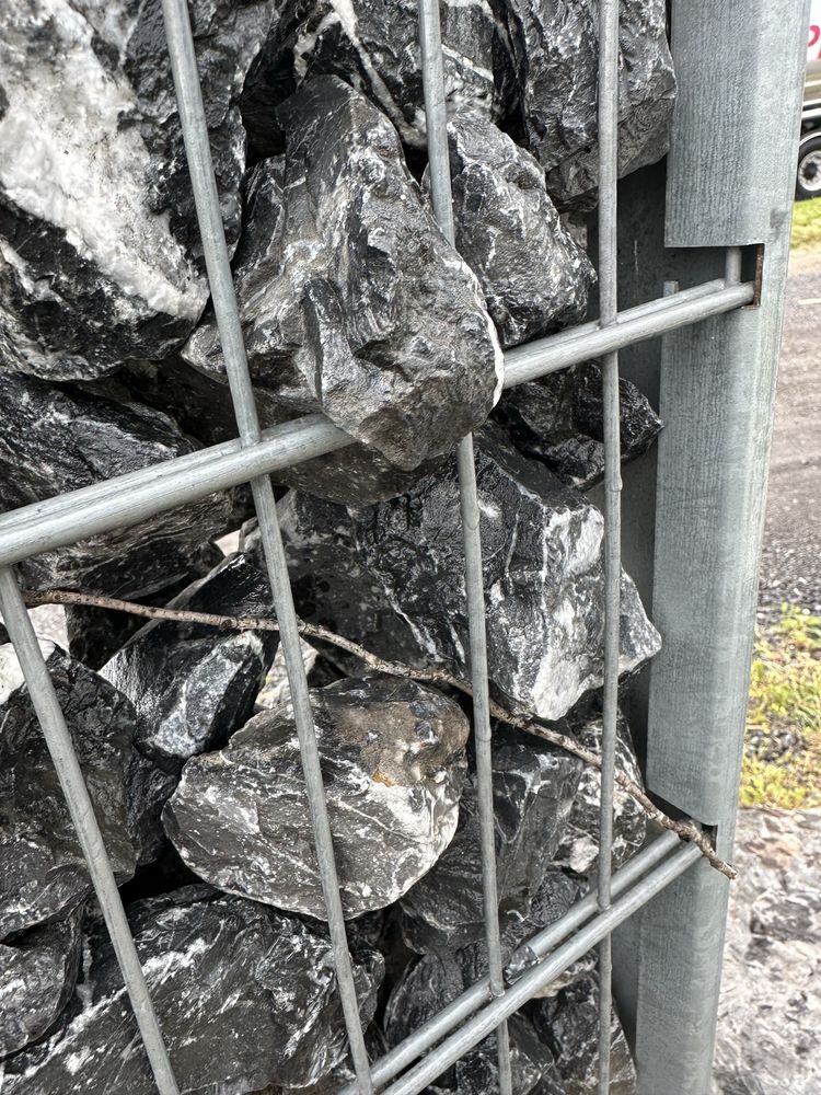Kosz gabionowy gabion 103 cm boleslawiec dolnyśląsk slupek blacha