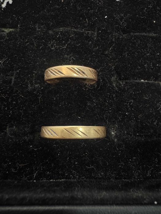 Złote obrączki 585